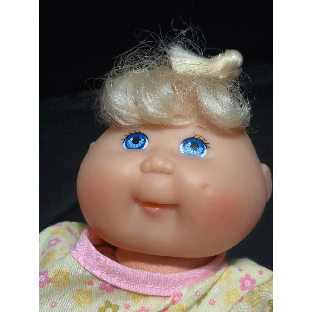 VTG 1996 Mattel Mini Cabbage Patch Kids Doll Lot of 3 Blonde Hair Blue Eyes 8